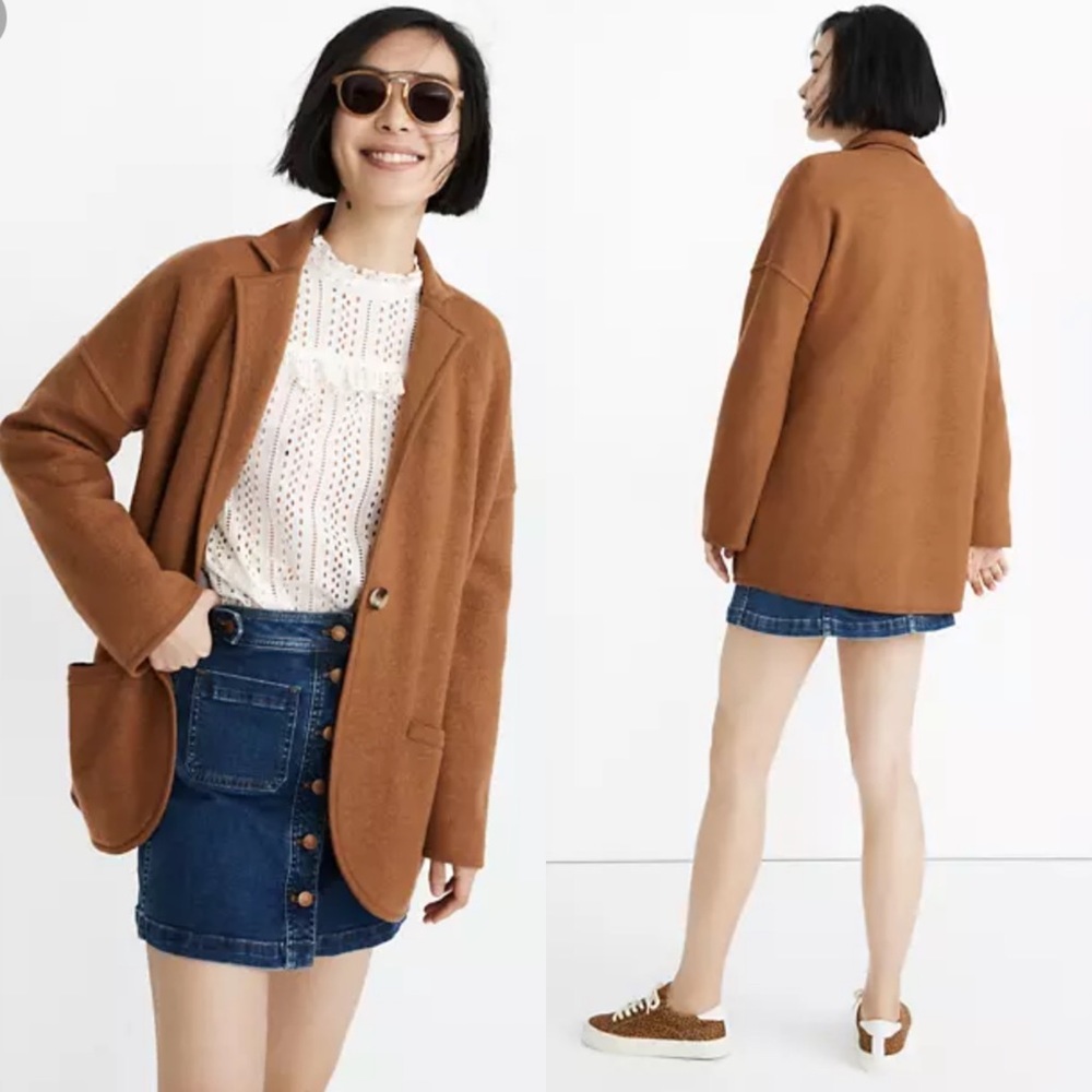 Madewell Saville Sweater Blazer sz. XS